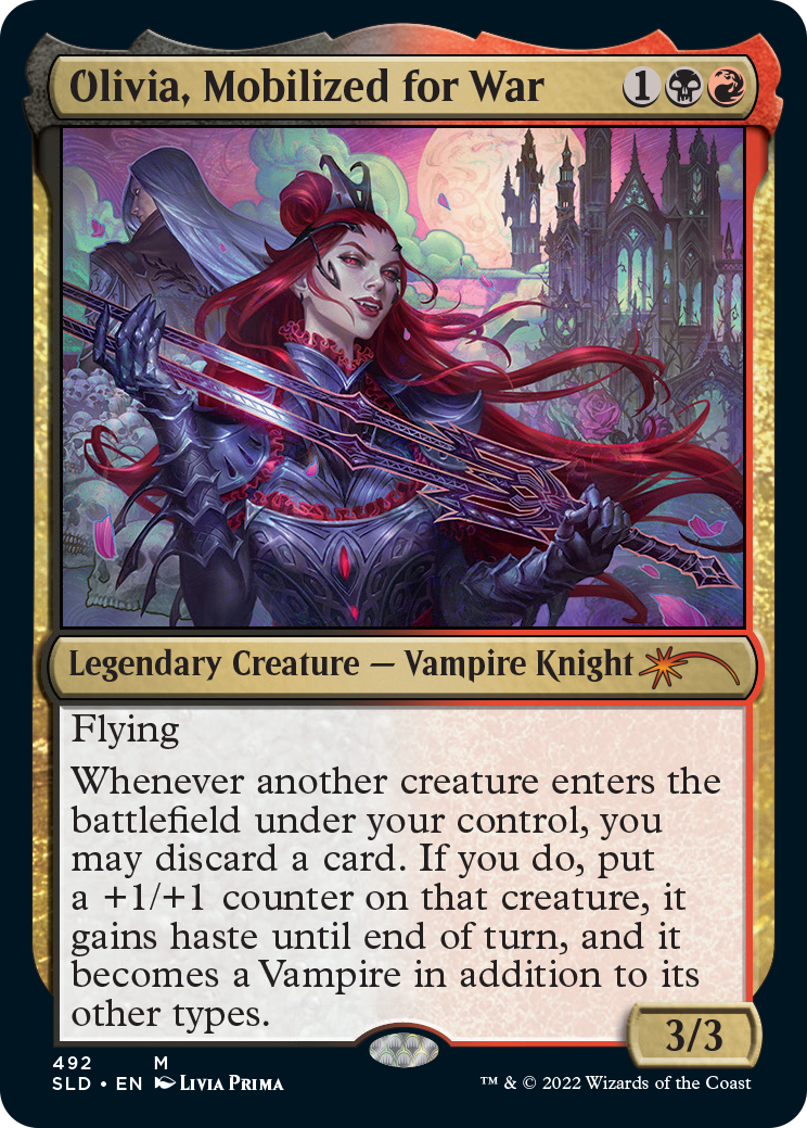 Olivia, Mobilized for War [Secret Lair Drop Series] MTG Single Magic: The Gathering | Red Claw Gaming