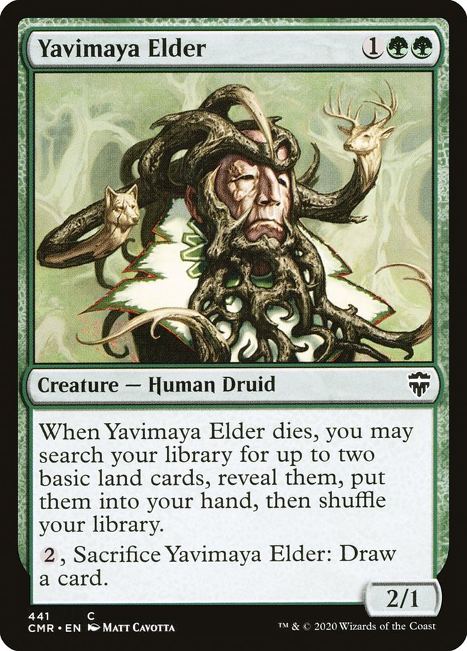 Yavimaya Elder [Commander Legends] MTG Single Magic: The Gathering | Red Claw Gaming