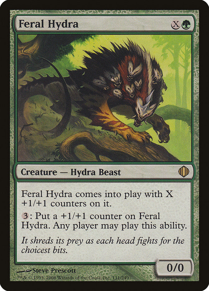 Feral Hydra [Shards of Alara] MTG Single Magic: The Gathering | Red Claw Gaming
