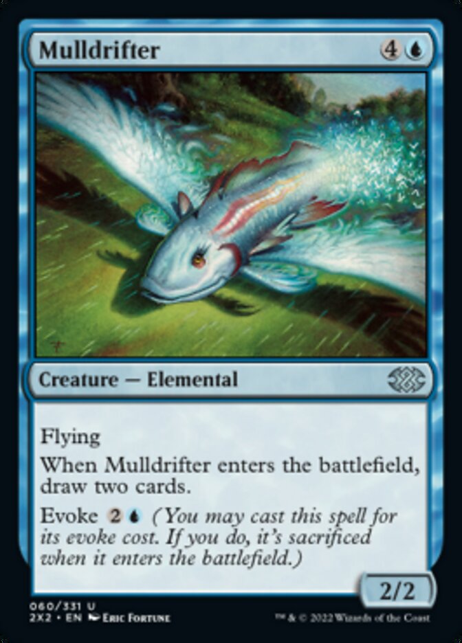 Mulldrifter [Double Masters 2022] MTG Single Magic: The Gathering    | Red Claw Gaming