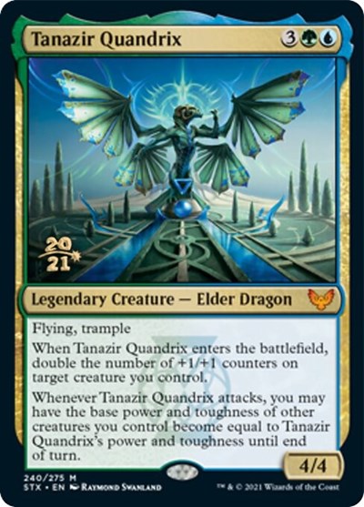 Tanazir Quandrix [Strixhaven: School of Mages Prerelease Promos] MTG Single Magic: The Gathering | Red Claw Gaming