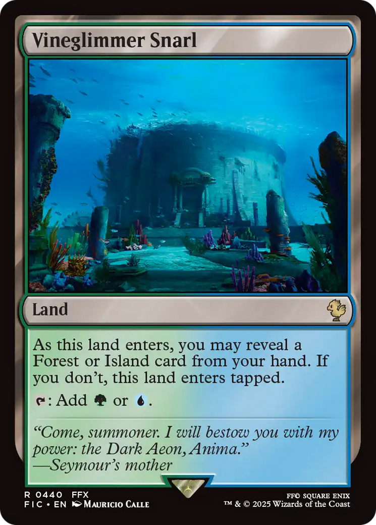 Vineglimmer Snarl [FINAL FANTASY Commander] MTG Single Magic: The Gathering | Red Claw Gaming