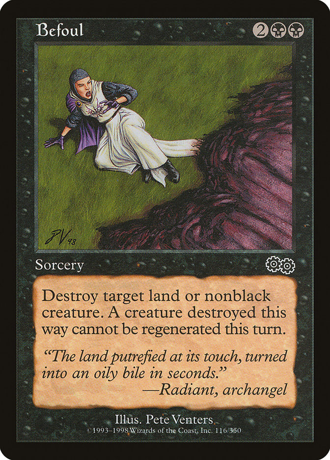 Befoul [Urza's Saga] MTG Single Magic: The Gathering | Red Claw Gaming