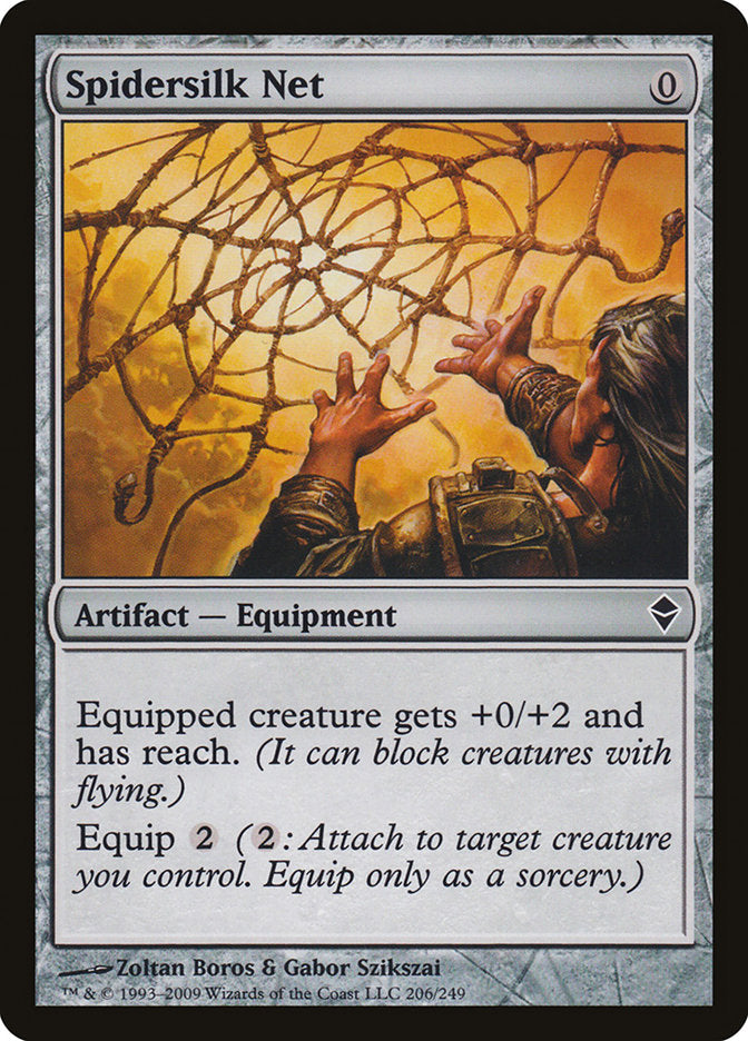 Spidersilk Net [Zendikar] MTG Single Magic: The Gathering | Red Claw Gaming