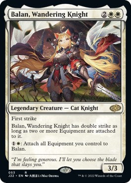Balan, Wandering Knight [Jumpstart 2022] MTG Single Magic: The Gathering | Red Claw Gaming