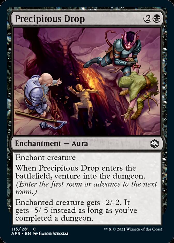 Precipitous Drop [Dungeons & Dragons: Adventures in the Forgotten Realms] MTG Single Magic: The Gathering | Red Claw Gaming