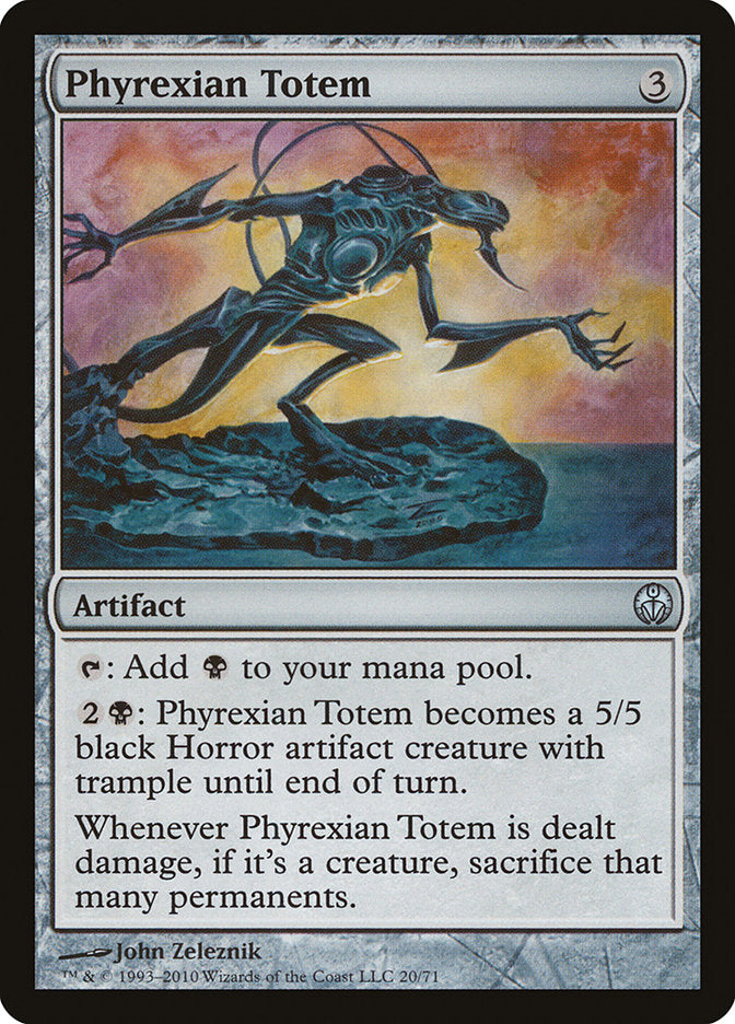 Phyrexian Totem [Duel Decks: Phyrexia vs. the Coalition] MTG Single Magic: The Gathering | Red Claw Gaming
