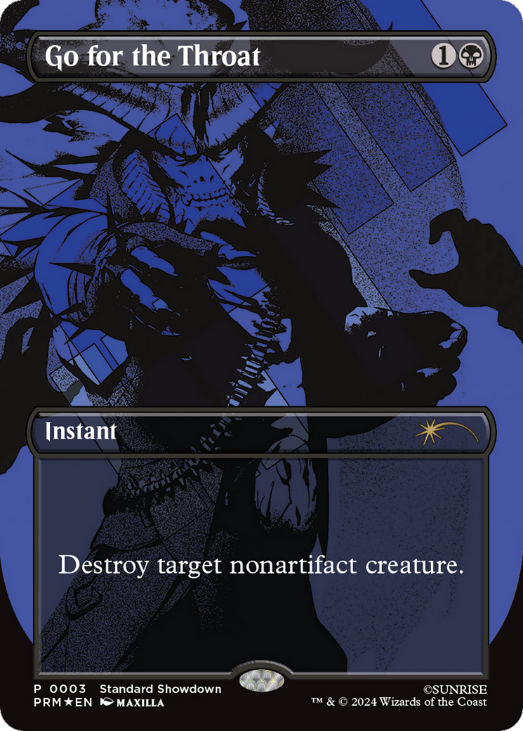 Go for the Throat [Standard Showdown Promos] MTG Single Magic: The Gathering | Red Claw Gaming