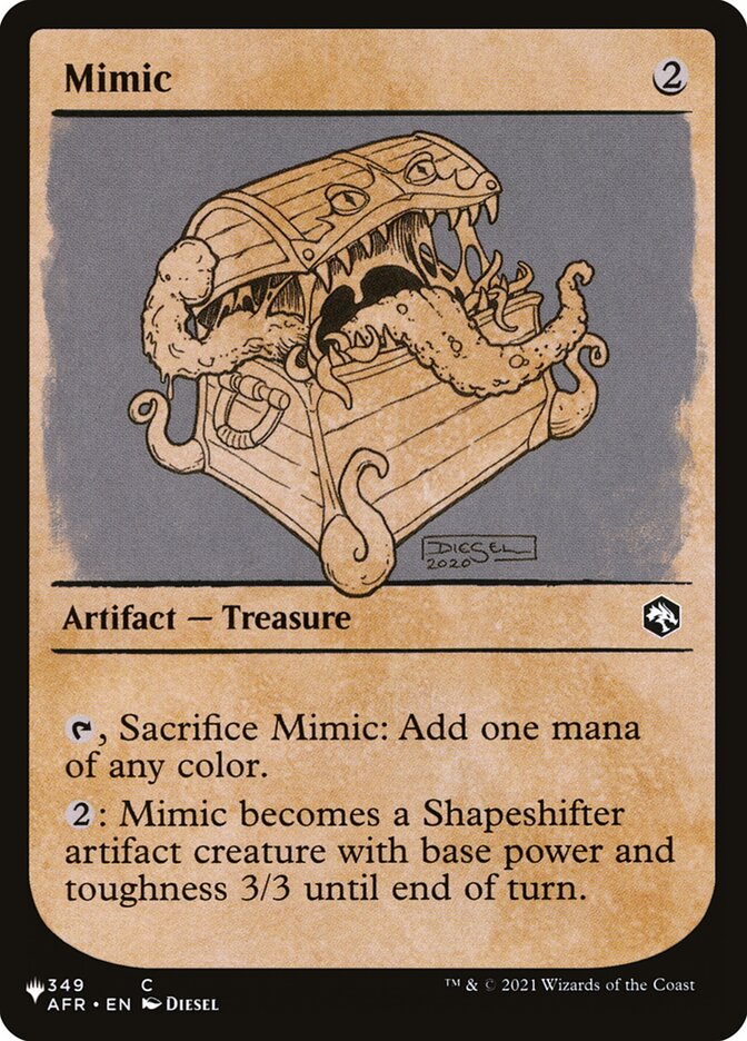 Mimic (Showcase) [The List] MTG Single Magic: The Gathering | Red Claw Gaming