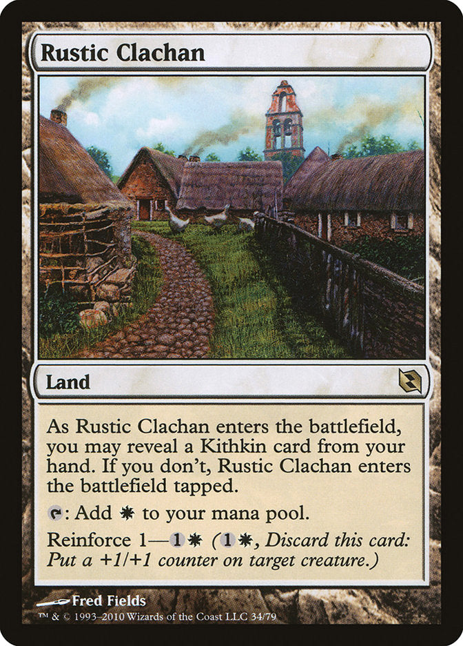 Rustic Clachan [Duel Decks: Elspeth vs. Tezzeret] MTG Single Magic: The Gathering | Red Claw Gaming