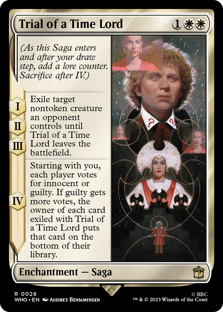 Trial of a Time Lord [Doctor Who] MTG Single Magic: The Gathering | Red Claw Gaming
