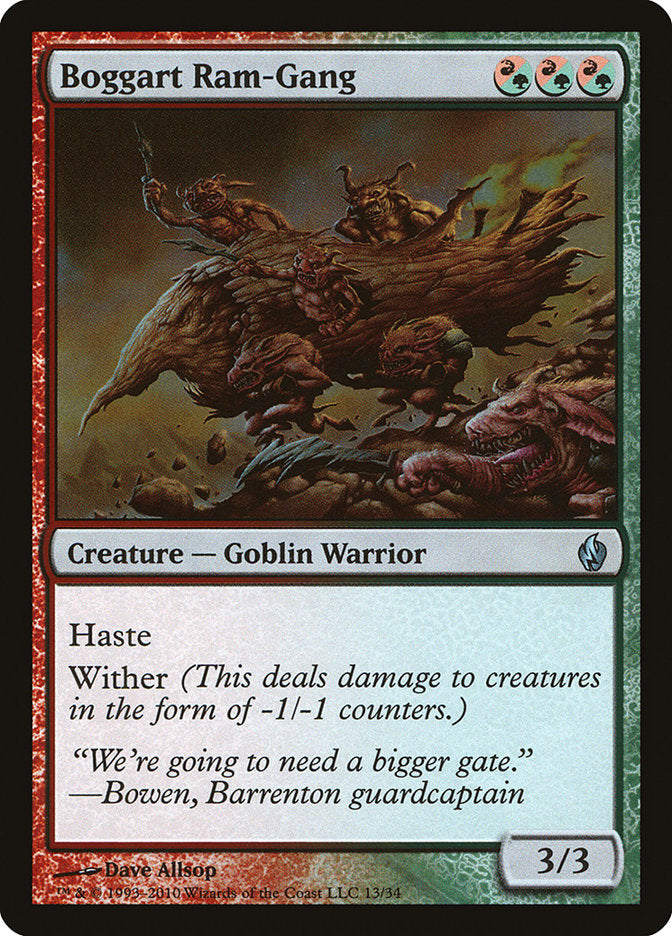 Boggart Ram-Gang [Premium Deck Series: Fire and Lightning] MTG Single Magic: The Gathering | Red Claw Gaming