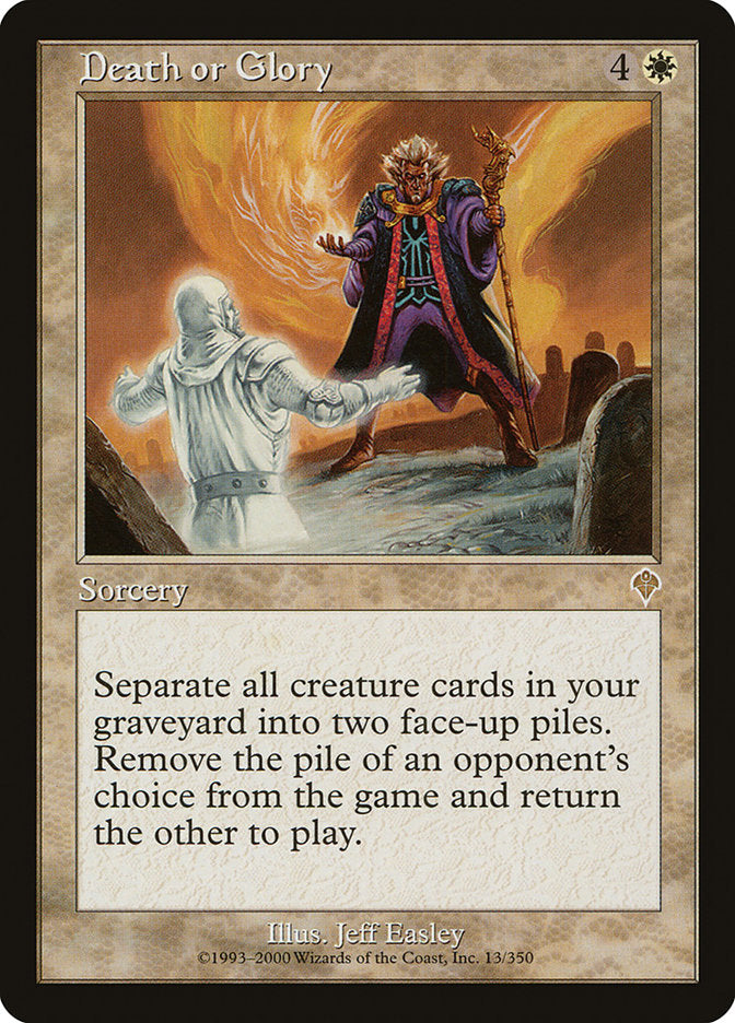 Death or Glory [Invasion] MTG Single Magic: The Gathering | Red Claw Gaming