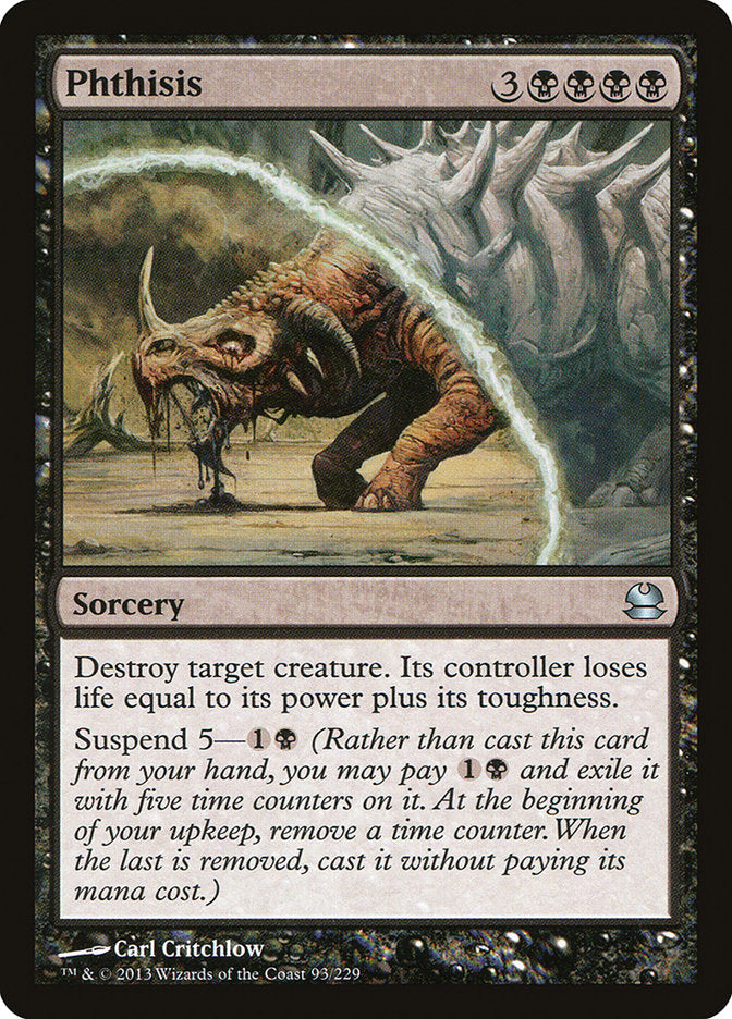 Phthisis [Modern Masters] MTG Single Magic: The Gathering | Red Claw Gaming