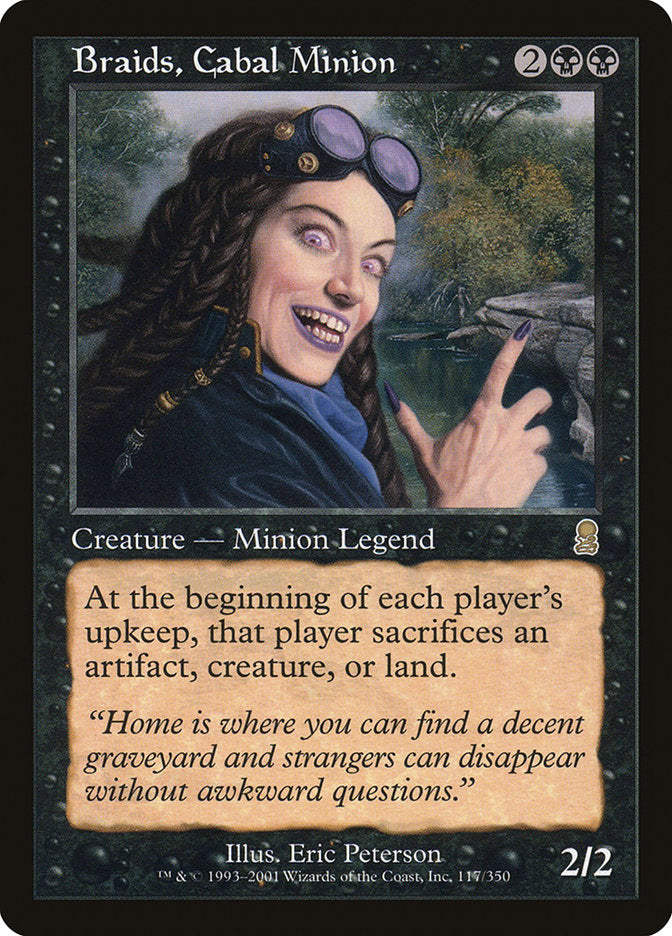 Braids, Cabal Minion [Odyssey] MTG Single Magic: The Gathering | Red Claw Gaming