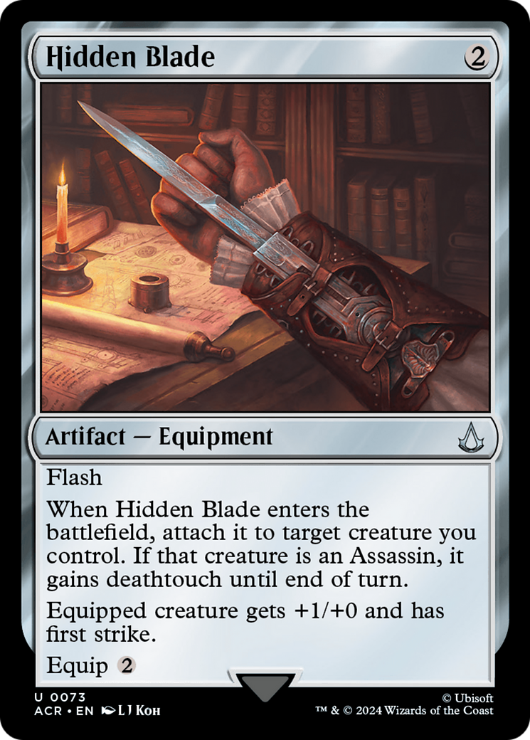 Hidden Blade [Assassin's Creed] MTG Single Magic: The Gathering | Red Claw Gaming