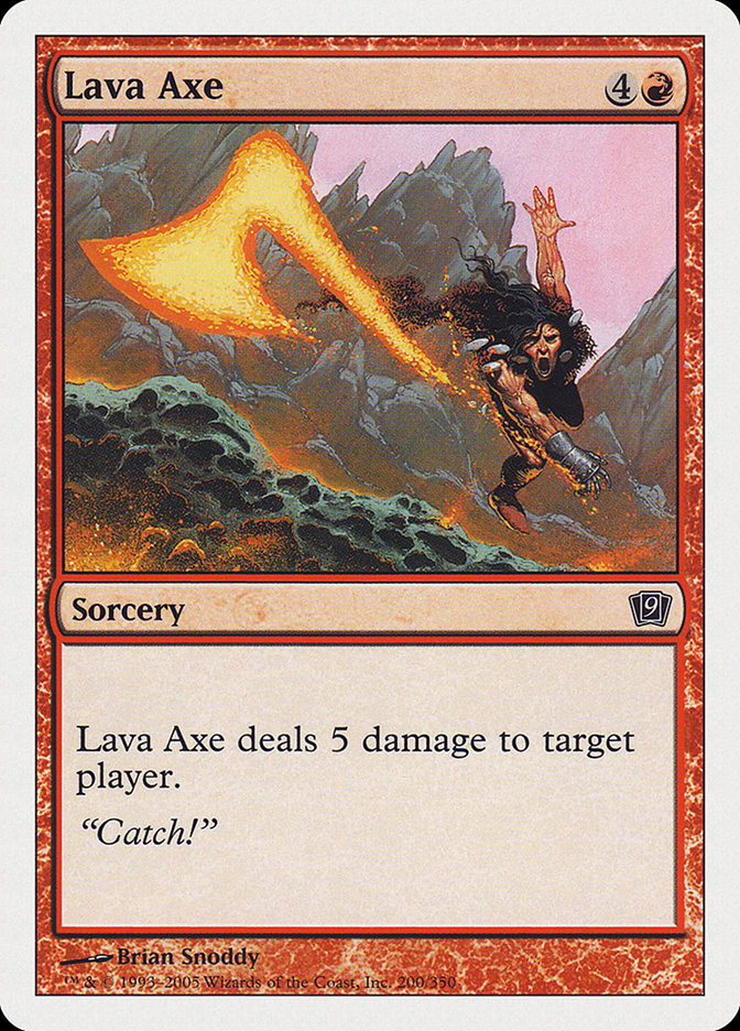 Lava Axe [Ninth Edition] MTG Single Magic: The Gathering | Red Claw Gaming