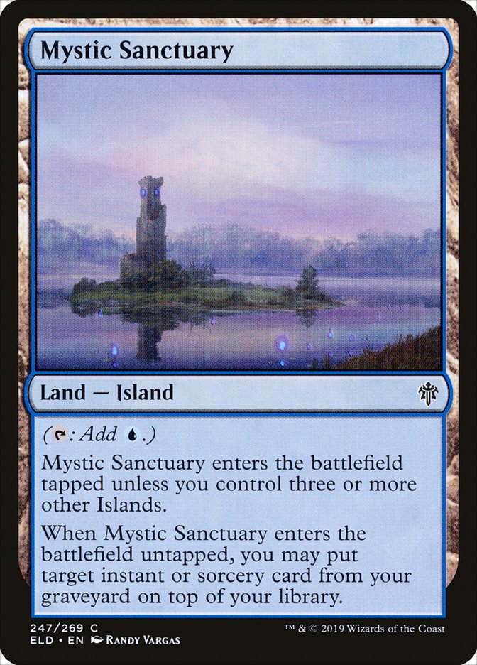 Mystic Sanctuary [Throne of Eldraine] MTG Single Magic: The Gathering | Red Claw Gaming