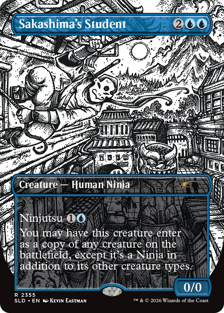 Sakashima's Student (2355) [Secret Lair Drop Series] | Red Claw Gaming