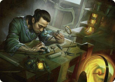 Renowned Weaponsmith Art Card [Commander Masters Art Series] MTG Single Magic: The Gathering | Red Claw Gaming