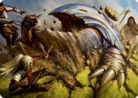 Bulette Art Card [Dungeons & Dragons: Adventures in the Forgotten Realms Art Series] MTG Single Magic: The Gathering | Red Claw Gaming