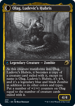 Ludevic, Necrogenius // Olag, Ludevic's Hubris [Innistrad: Double Feature] MTG Single Magic: The Gathering | Red Claw Gaming