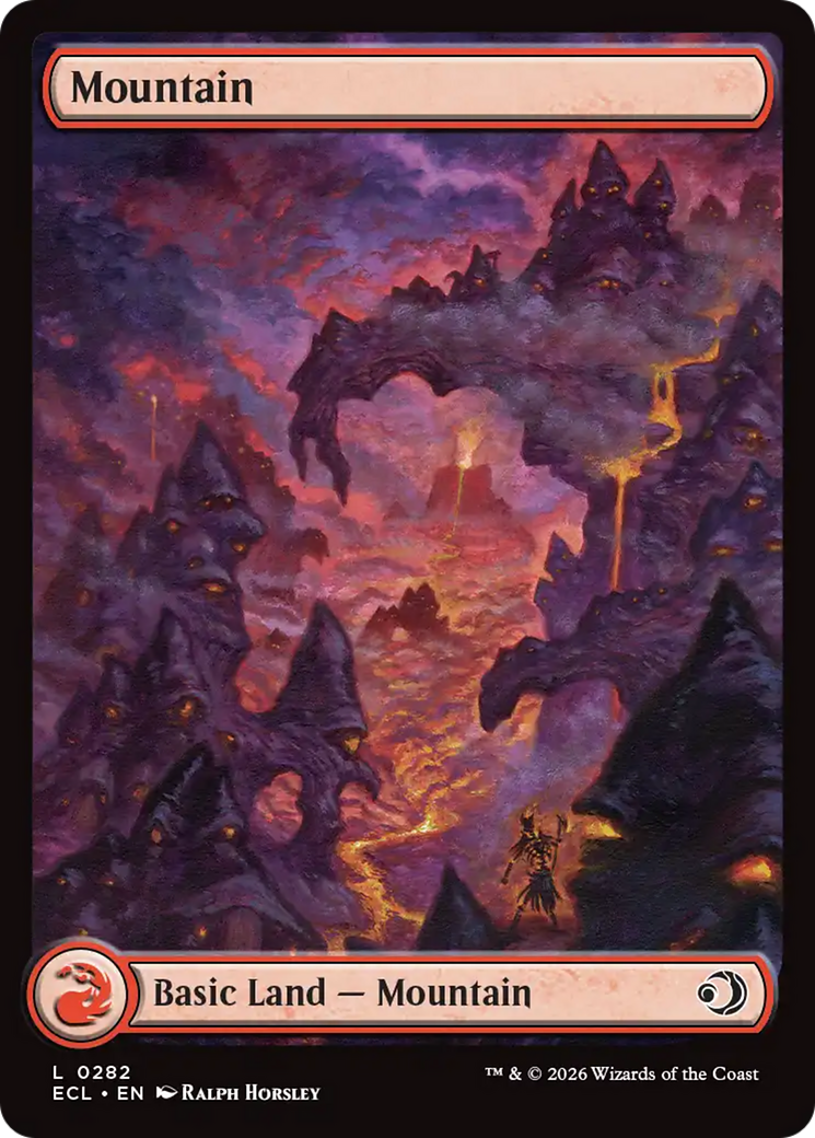Mountain (0282) [Lorwyn Eclipsed] MTG Single Magic: The Gathering | Red Claw Gaming