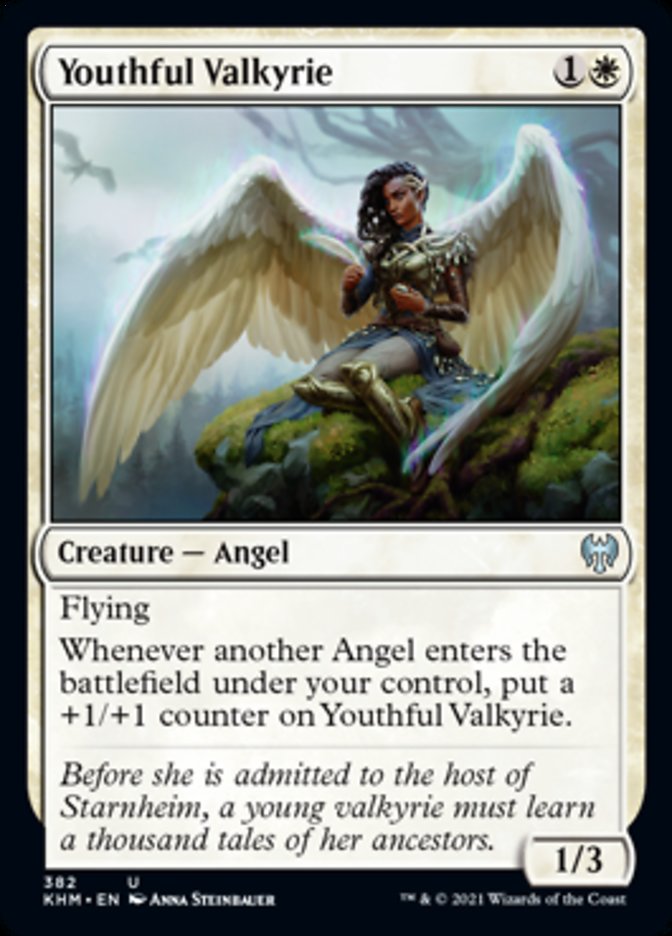 Youthful Valkyrie [Kaldheim] MTG Single Magic: The Gathering | Red Claw Gaming
