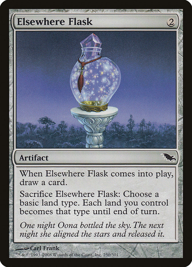 Elsewhere Flask [Shadowmoor] MTG Single Magic: The Gathering | Red Claw Gaming