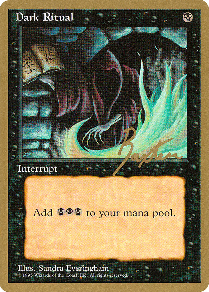 Dark Ritual (George Baxter) [Pro Tour Collector Set] MTG Single Magic: The Gathering | Red Claw Gaming