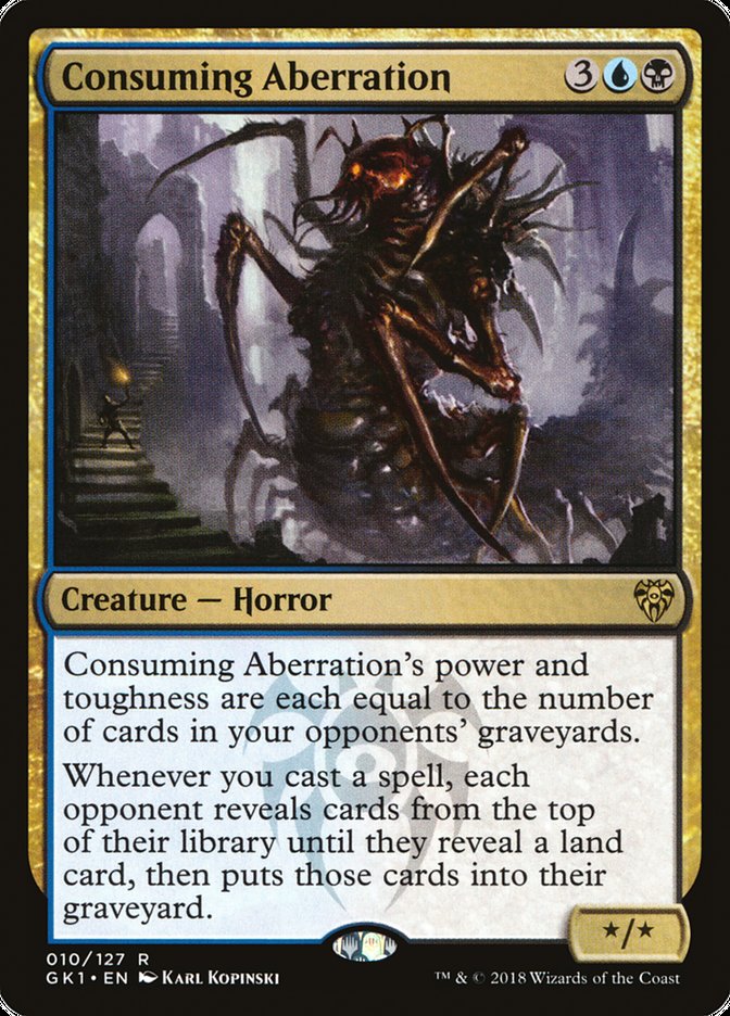 Consuming Aberration [Guilds of Ravnica Guild Kit] MTG Single Magic: The Gathering | Red Claw Gaming