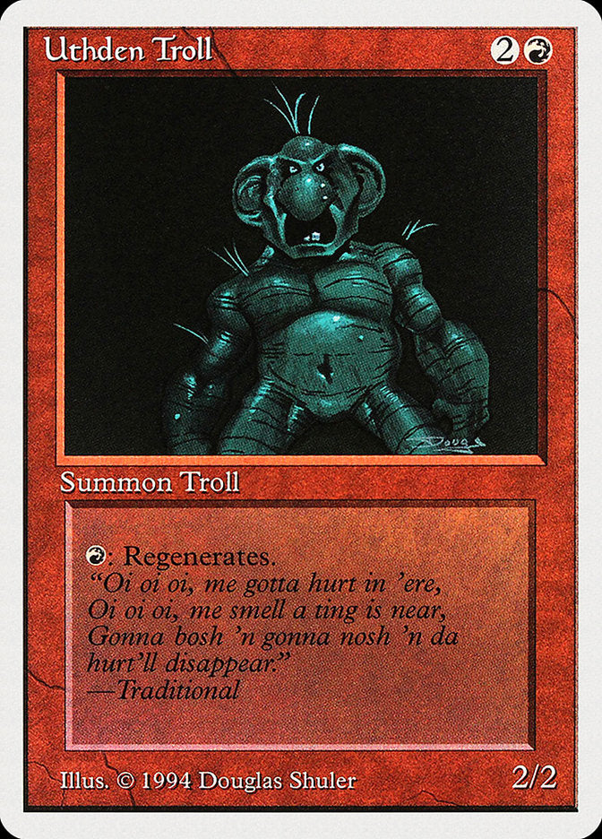 Uthden Troll [Summer Magic / Edgar] MTG Single Magic: The Gathering | Red Claw Gaming