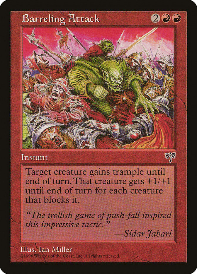 Barreling Attack [Mirage] MTG Single Magic: The Gathering | Red Claw Gaming