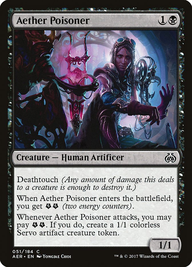 Aether Poisoner [Aether Revolt] MTG Single Magic: The Gathering | Red Claw Gaming