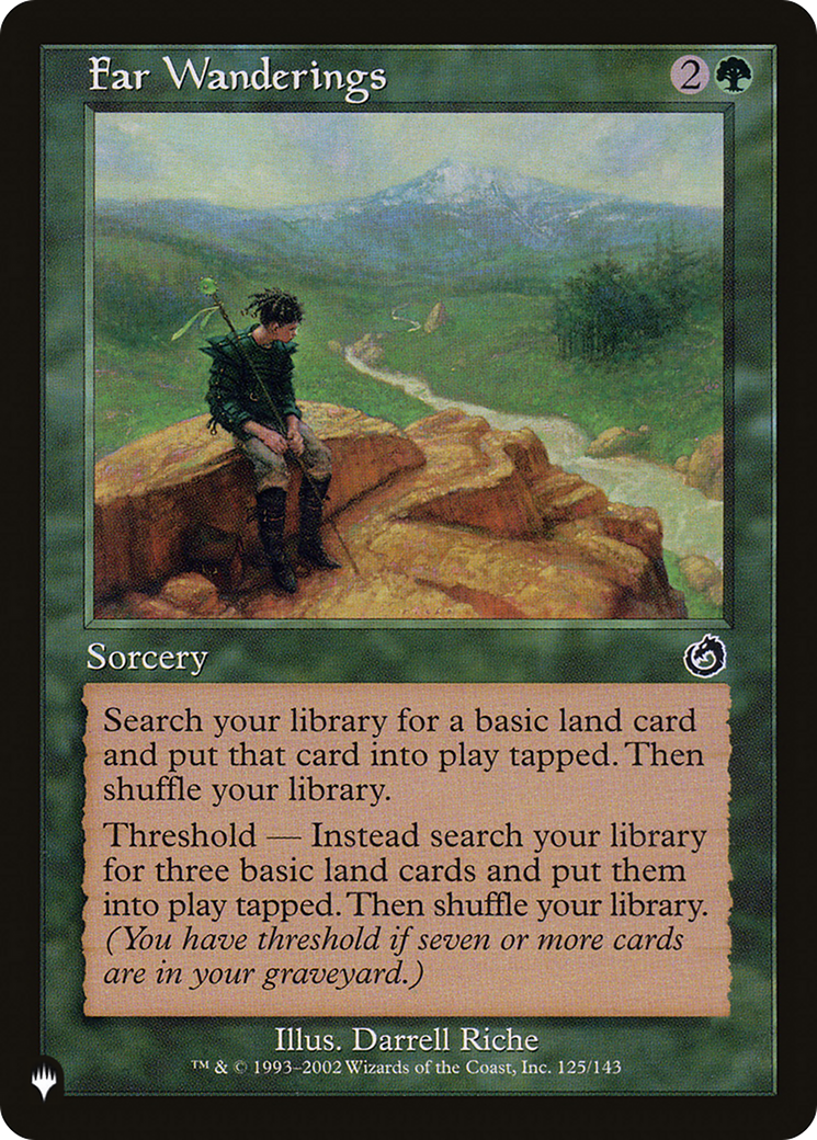 Far Wanderings [The List] MTG Single Magic: The Gathering | Red Claw Gaming
