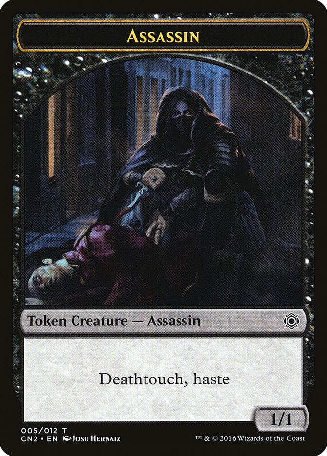 Assassin Token [Conspiracy: Take the Crown Tokens] MTG Single Magic: The Gathering | Red Claw Gaming