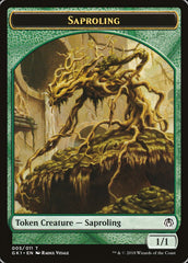 Saproling // Insect Double-Sided Token [Guilds of Ravnica Guild Kit Tokens] MTG Single Magic: The Gathering | Red Claw Gaming
