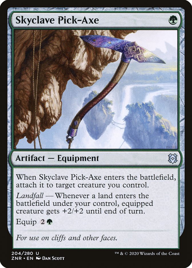 Skyclave Pick-Axe [Zendikar Rising] MTG Single Magic: The Gathering | Red Claw Gaming