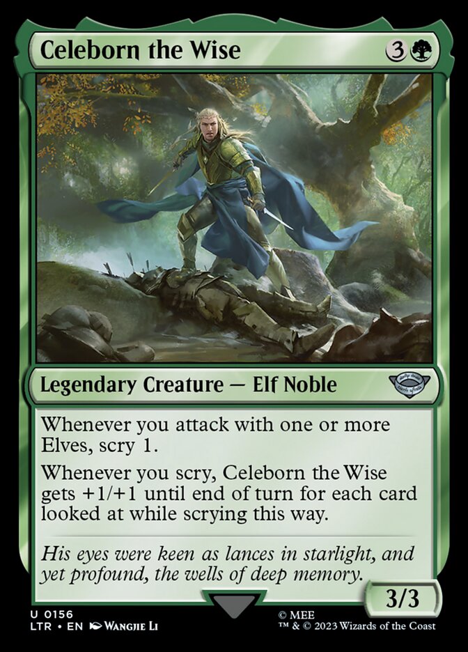 Celeborn the Wise [The Lord of the Rings: Tales of Middle-Earth] MTG Single Magic: The Gathering | Red Claw Gaming