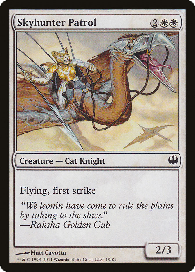 Skyhunter Patrol [Duel Decks: Knights vs. Dragons] MTG Single Magic: The Gathering | Red Claw Gaming