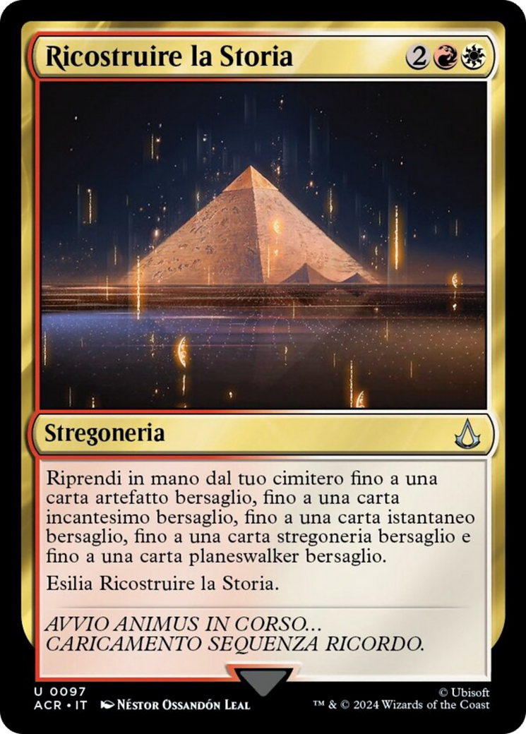 Reconstruct History [Assassin's Creed] MTG Single Magic: The Gathering | Red Claw Gaming