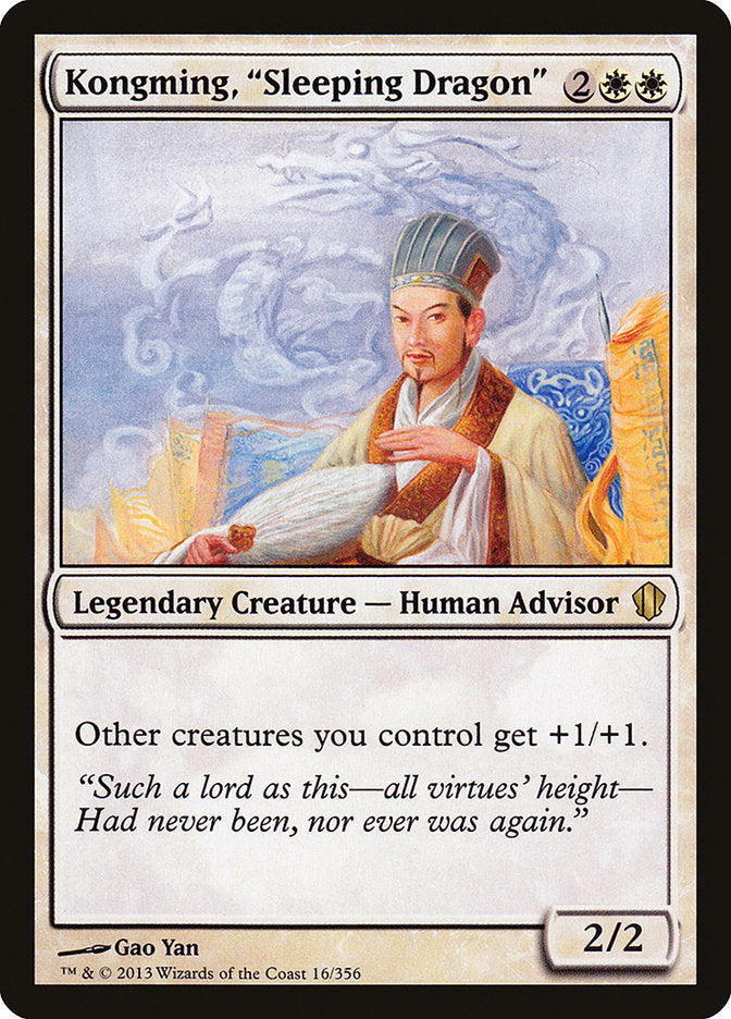 Kongming, "Sleeping Dragon" [Commander 2013] MTG Single Magic: The Gathering | Red Claw Gaming