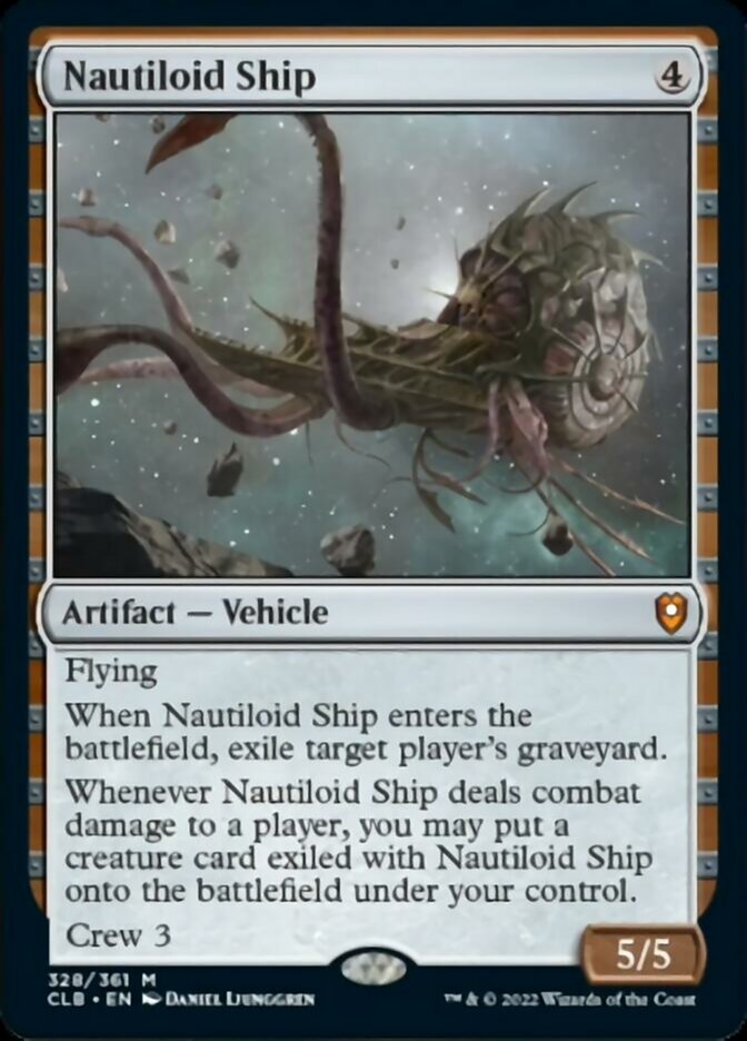 Nautiloid Ship [Commander Legends: Battle for Baldur's Gate] MTG Single Magic: The Gathering | Red Claw Gaming