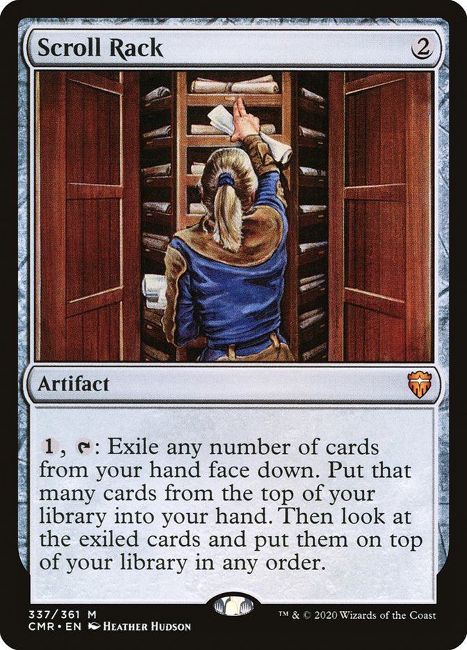 Scroll Rack [Commander Legends] MTG Single Magic: The Gathering | Red Claw Gaming