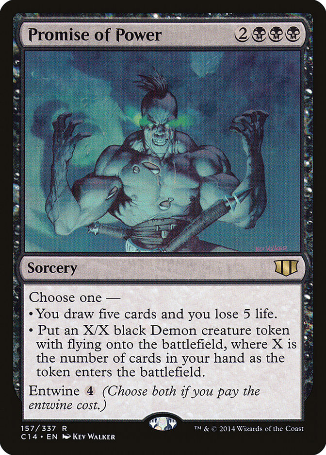 Promise of Power [Commander 2014] MTG Single Magic: The Gathering | Red Claw Gaming