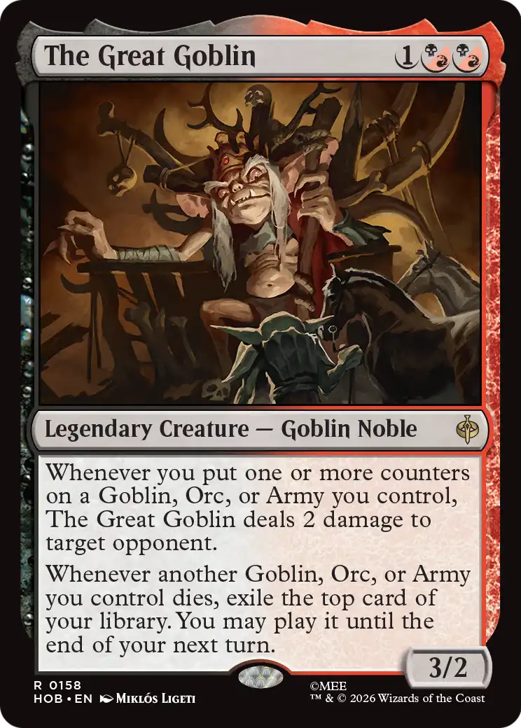 The Great Goblin [The Hobbit] | Red Claw Gaming