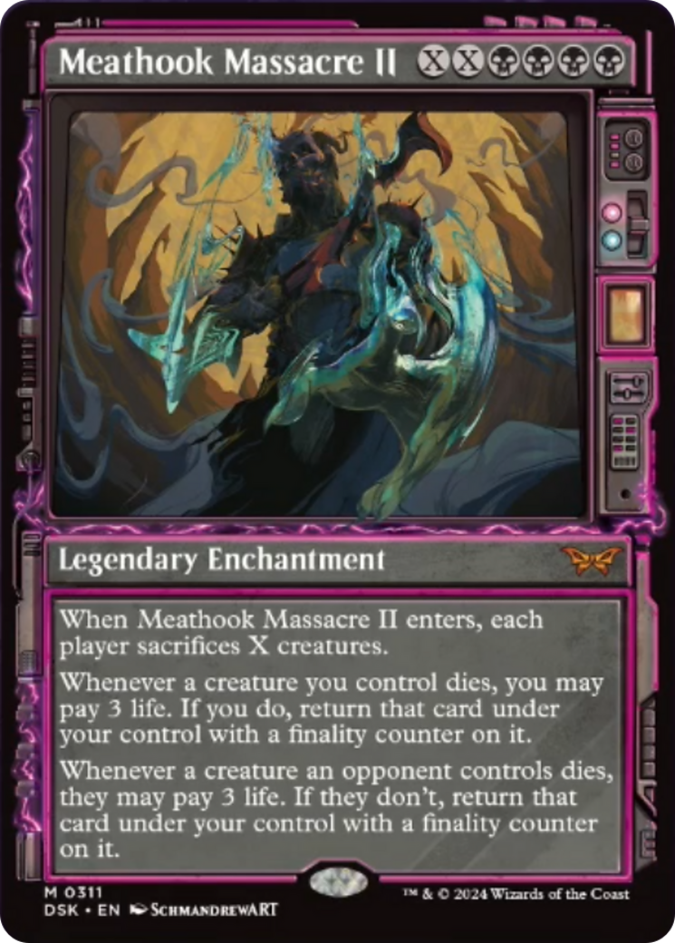 Meathook Massacre II (Showcase) [Duskmourn: House of Horror] MTG Single Magic: The Gathering | Red Claw Gaming