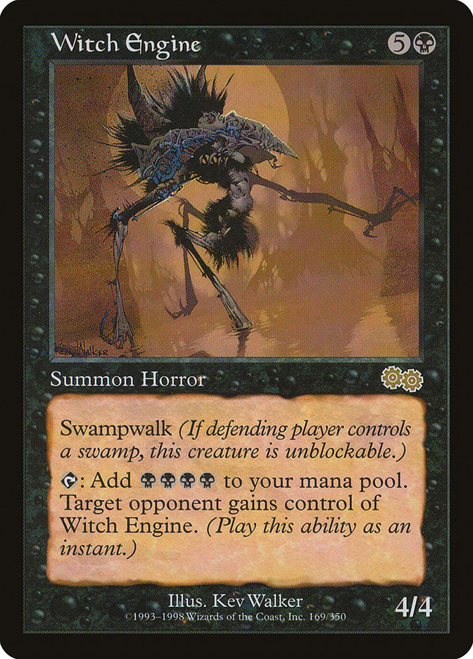 Witch Engine [Urza's Saga] MTG Single Magic: The Gathering | Red Claw Gaming