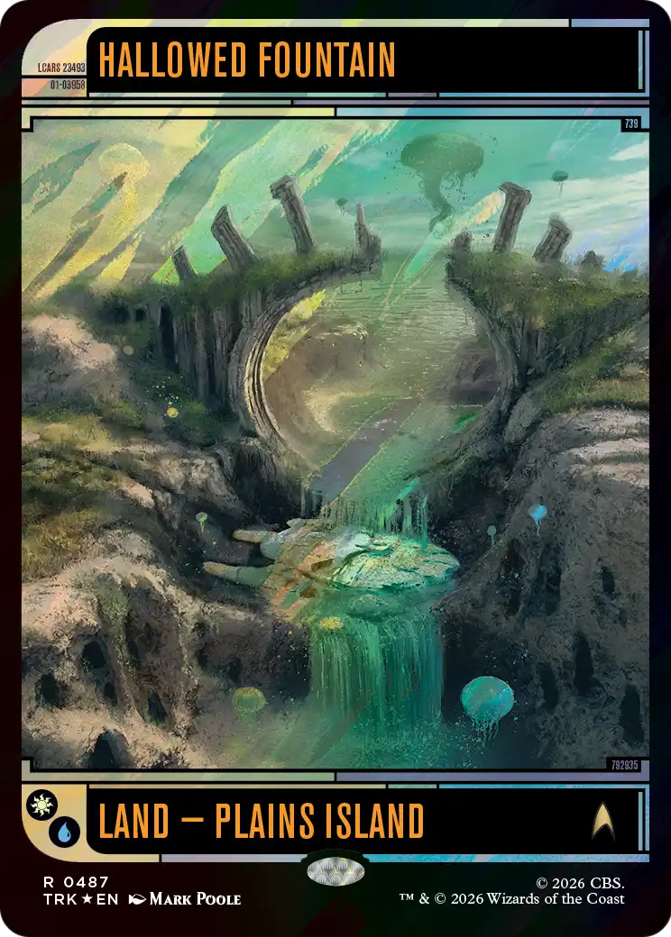 Hallowed Fountain (Surge Foil) [Star Trek] | Red Claw Gaming