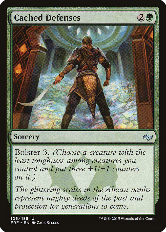 Cached Defenses [Fate Reforged] MTG Single Magic: The Gathering | Red Claw Gaming